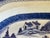Chinese 19th Century Chinese Export Porcelain Blue and White Canton Serving Platter For Sale - Image 3 of 8