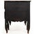 French 18th Century French Provincial Black Painted “Mazarin” Pedestal Desk For Sale - Image 3 of 12