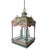 A vintage whimsical tole peinte lantern pendant executed in a charming French Regency swag design. The lantern’s upper...