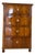 Biedermeier Week Chest in Walnut For Sale