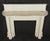 Colonial Revival Wooden Mantel With Fluted Pilasters For Sale - Image 4 of 8