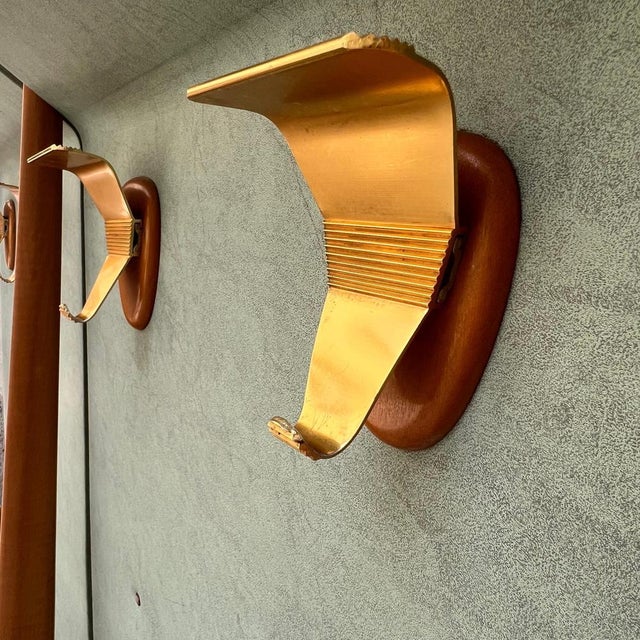 Decorative Wall Coat Hanger, 1950s For Sale - Image 6 of 9