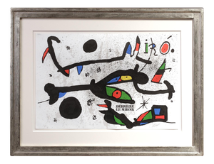 Joan Mirò, Composition from DLM, Lithograph Magzine Page