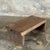 Small stool, upcycled antique teak side stool, footrest. Teak stool: the wood’s natural imperfections (irregularities,...