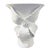 Catalina Flower Vase, Matte White For Sale