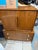 Vintage John Cameron Distinctive Furniture mid-century modern highboy dresser / gentleman’s chest featuring sculpted wood...