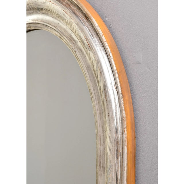 Late 19th Century 19th Century French Silver Gilt Louis Philippe Mirror For Sale - Image 5 of 10