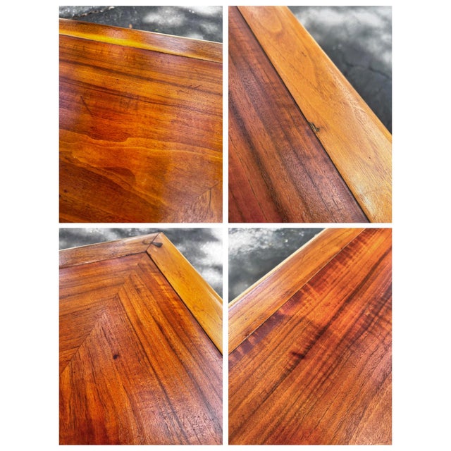 Mid Century Modern Coffee Table With Butterfly Joint | ‘Parallel’ Collection by Barney Flagg for Drexel Furniture For Sale - Image 11 of 12