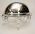 Edwardian Revival Silver-Plated Chafing Entree Dish with Revolving Dome Cover For Sale - Image 5 of 12