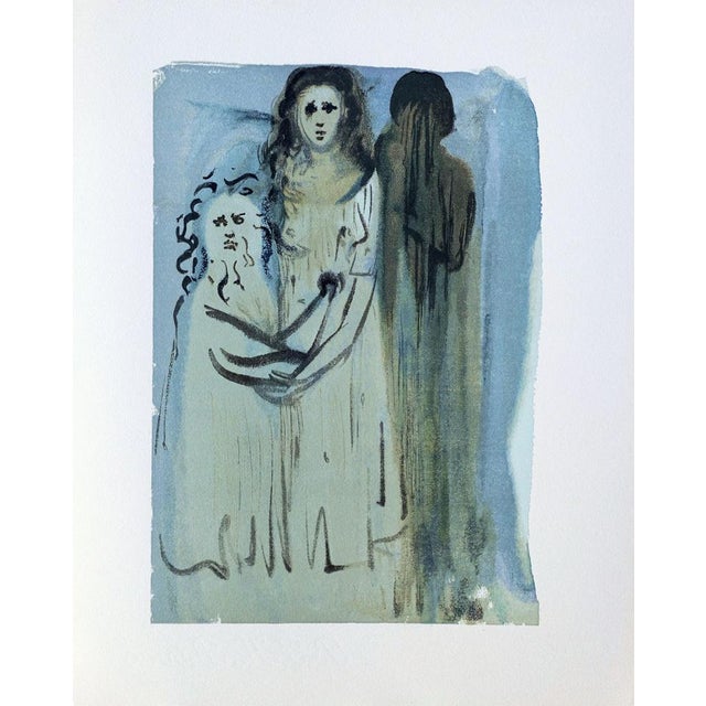 Salvador Dali, Dans la fumée des coléreux, Etching For Sale - Image 6 of 6