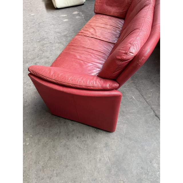 Red Bora Bora Sofa by Axel Enthoven for Leolux, 1980s For Sale - Image 6 of 7