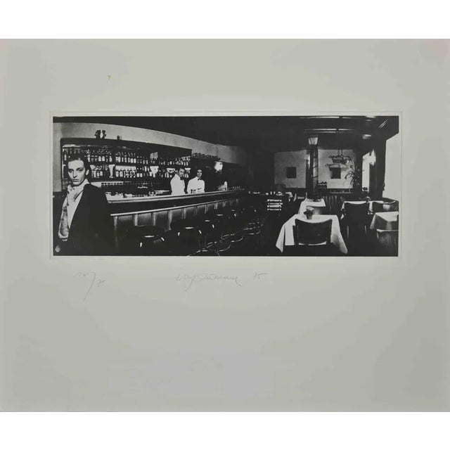 An Island in the Air is a Photograph realized by Urs Luthi in 1975. from the portfolio "Un'isola nell'aria", Vol. IV,...