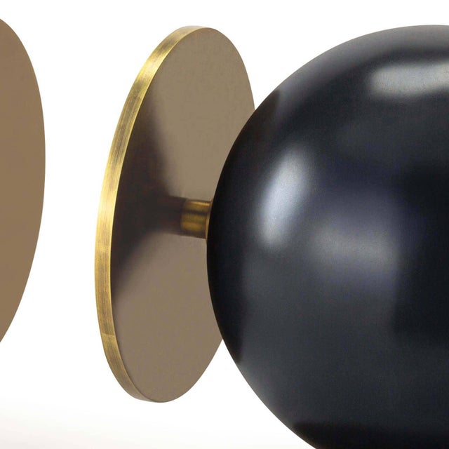 Regina Andrew Grant Steel Bookends, Black - A Pair For Sale In Detroit - Image 6 of 7