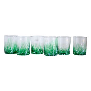 Italian Glasses by Mariana Iskra for Ribes Studio, 2010, Set of 6 For Sale