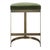 Metal Moss Color Counter Stool For Sale - Image 7 of 8