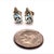 Natural Aquamarine Diamond Earrings 14k Y Gold 1.85 TCW Certified For Sale - Image 11 of 13