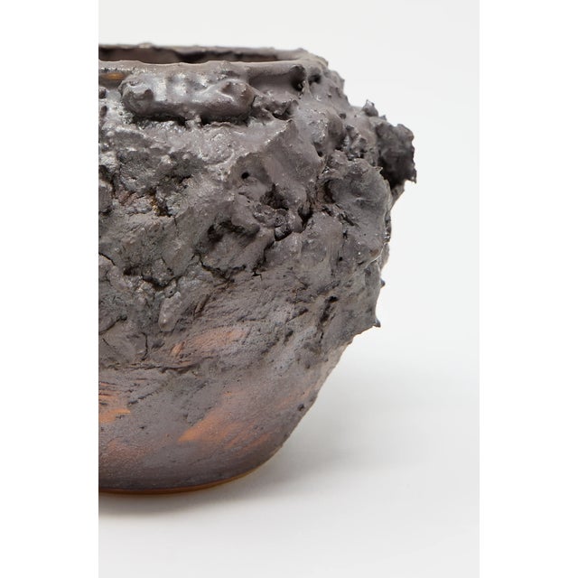 Handmade 'Ash Bloom' Wood-Fired Porcelain Vase by Chala Toprak For Sale - Image 16 of 16