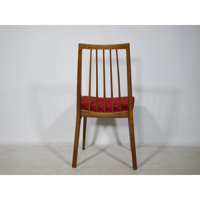 Mid-Century Modern Dining Chairs in Walnut, 1960s, Set of 14 For Sale - Image 11 of 16