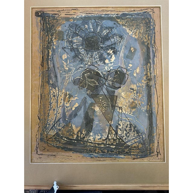 Sheet dimensions approx. 64 x 54 cm, mat opening approx. 62 x 52 cm.