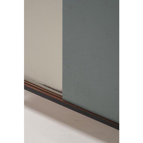 Black Mid-Century Modern Wardrobe Cabinet by Willy Van Der Meeren, Belgium, 1950s For Sale - Image 8 of 14