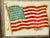 1920s Antique 48 Stars American Flag in Rustic Frame Distressed For Sale - Image 5 of 5