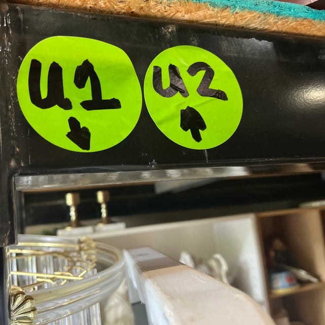 1970s Green Glass Bamboo Vintage Vase For Sale - Image 11 of 11