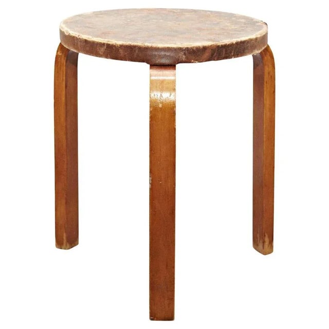 Stool by Alvar Aalto for Artek, 1960 For Sale - Image 10 of 10