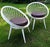 Mid-Century Modern Ellipse Armchairs from Swedese, Set of 2 For Sale - Image 3 of 10