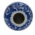 Late 20th Century Blue and White Chinoiserie Porcelain Melon Jar With Cherry Blossom Motif and Lid For Sale - Image 5 of 13