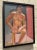 The Vintage Boho Original Male Nude Painting on Canvas captures the essence of American artistic expression with its bold...