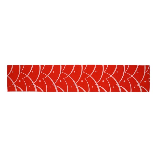 Japanese Ceremonial Silk Table Runner by Renaras For Sale