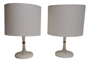 Vintage Table Lamps from Erco, 1970s, Set of 2