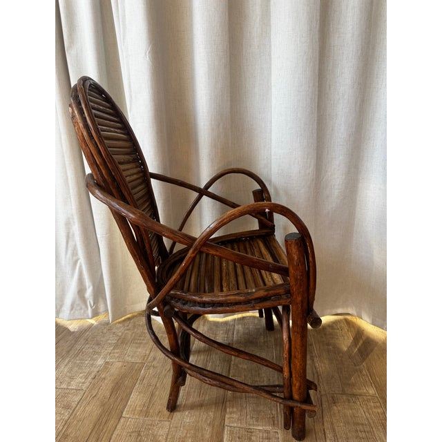 Antique Bentwood Twig Wooden Chair For Sale In Los Angeles - Image 6 of 10