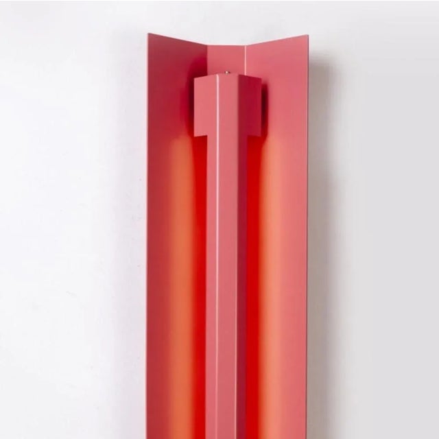 Not Yet Made - Made To Order Small Misalliance Ral Antique Pink Wall Light by Lexavala For Sale - Image 5 of 7