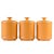 Orange Containers from Emsa, Germany, 1970s, Set of 3 For Sale - Image 8 of 8
