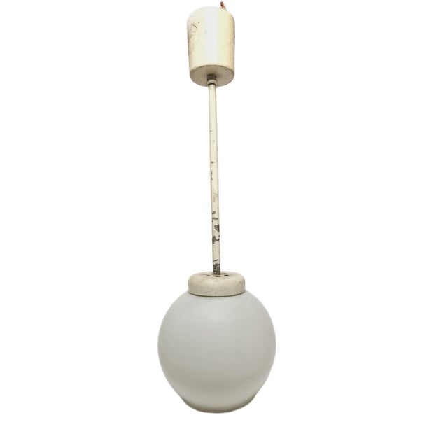 Postmodern Communist Pendant Lamp, Poland, 1970s For Sale - Image 4 of 6