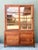 Vintage Primitive Teak Sliding Door Cabinet For Sale - Image 10 of 12