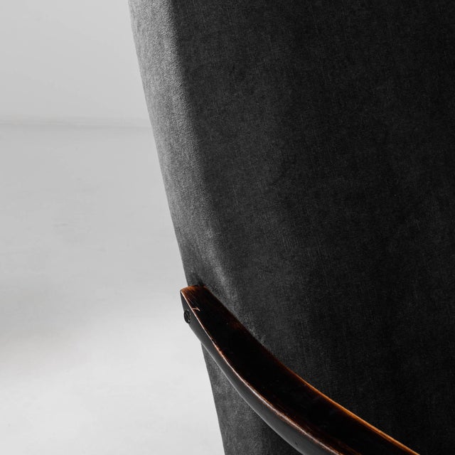 Wood 1960s Czech Upholstered Armchairs By TON - A Pair For Sale - Image 7 of 18