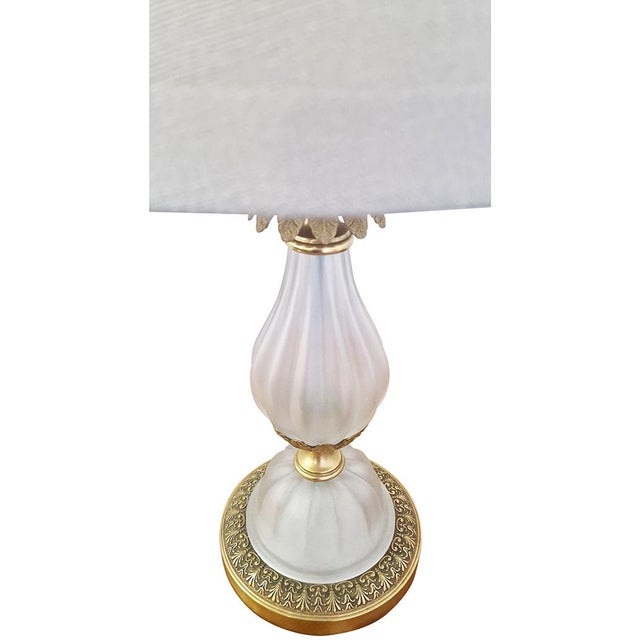 Lampshade in Glass, 1980s For Sale - Image 4 of 7