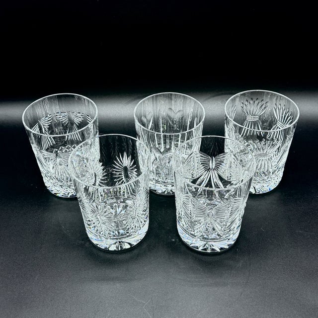 Large Whiskey Glasses, 2000, Set of 5 For Sale - Image 4 of 18