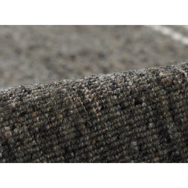 Momeni Oliver Charcoal Hand Loomed Area Rug 3'6" X 5'6" For Sale - Image 4 of 9