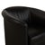 Wittmann Aura Armchair in Black Leather by Paolo Piva for Wittmann For Sale - Image 4 of 14