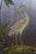 3 Chinoiserie Gold Silver Metallic Tropical Bird Crane Leaf Vine Hanging Panels 63" For Sale - Image 10 of 17