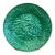 Vintage French Majolica Leaf Design Plate For Sale