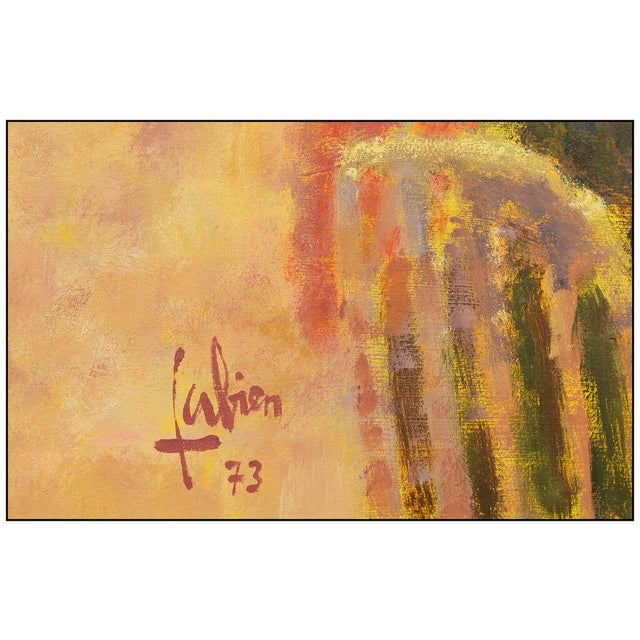 1970s En Terrasse Place Du Tertre, Louis Fabien For Sale - Image 4 of 6