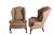 George Smith LLC George Smith LTD Tan Wingback Chairs - Set of 2 For Sale - Image 4 of 8