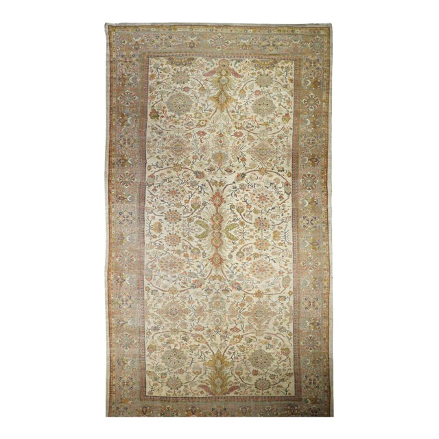 Antique Ziegler Mahal Rug 9'9'' x 17'9'' Chairish