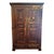 Beautiful two-door wardrobe with sculpted tiles typical of the Piedmontese Baroque period. Made entirely of magnificent...