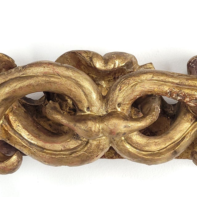 Baroque Large-Scale Baroque Giltwood Carving For Sale - Image 3 of 8