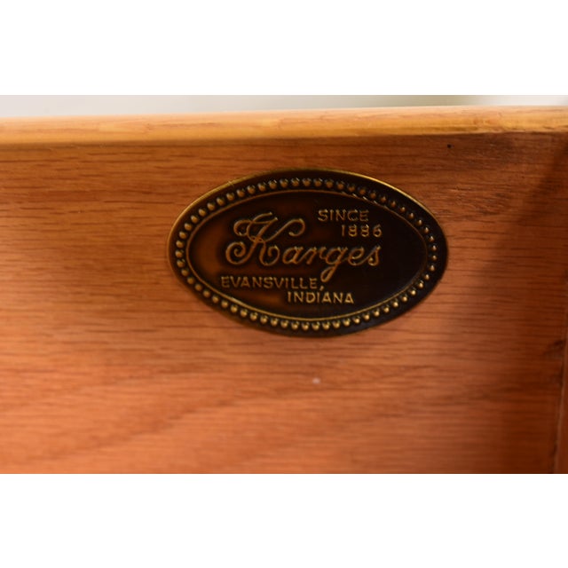 Karges French Regency Louis XVI Burled Walnut Sideboard or Bar Cabinet For Sale - Image 9 of 14